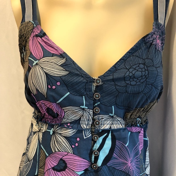 Esprit Dresses & Skirts - ESPRIT Dress Blue Teal Lilac Floral Pint Size 6